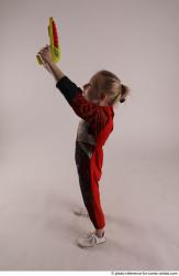 DENISA PILOT STANDING POSE WITH GUN 4